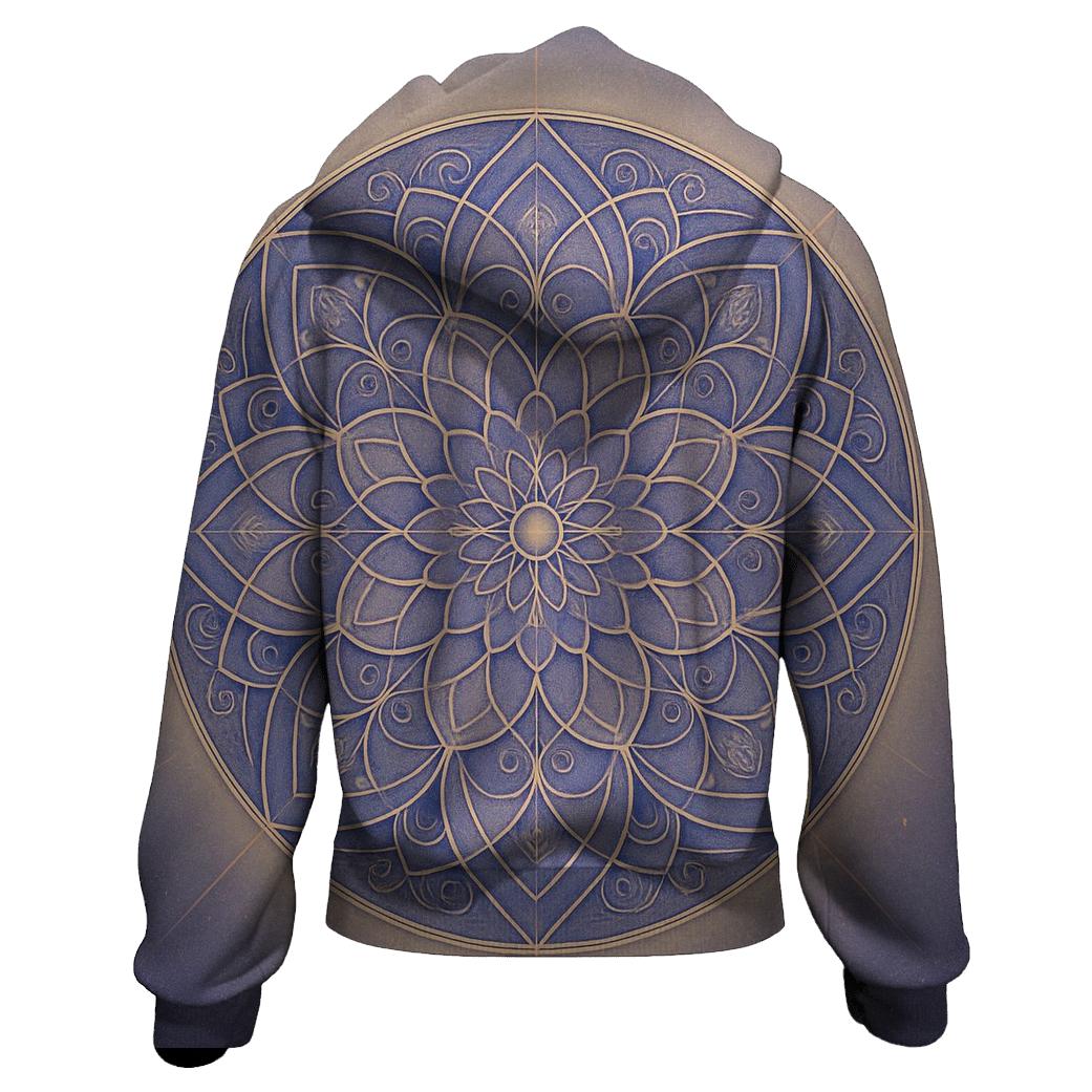 Aurora Prayer Geometry hoodie designs