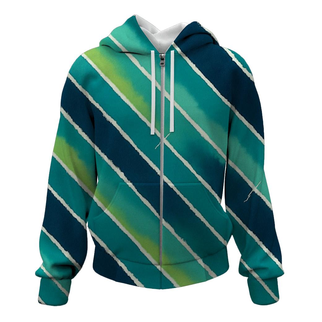 Arashi Diagonal Aurora Clamp Lines hoodie trends