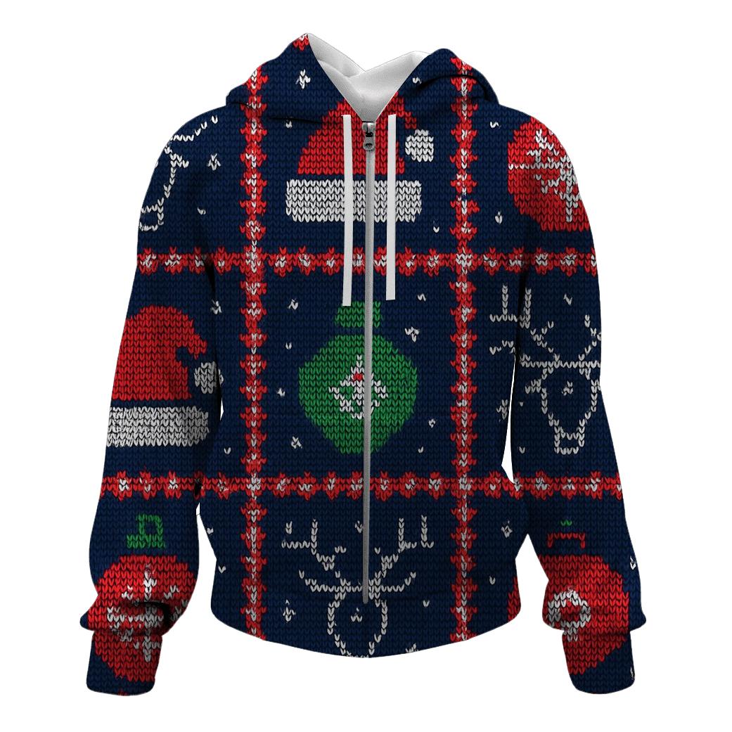 Cosmic Caroler Reindeer Constellation Grid Design hoodie designs
