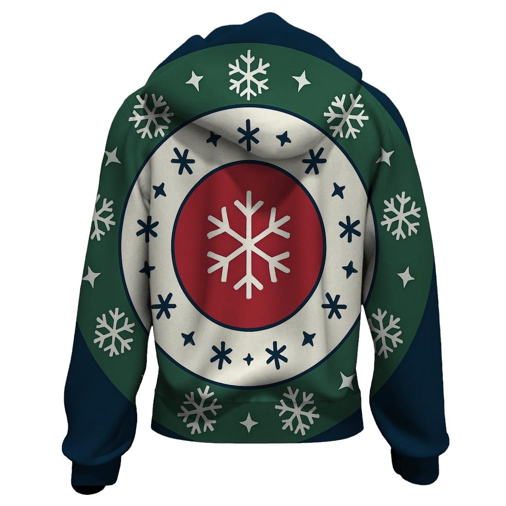 Snowflake Orbit Ornament Rings hoodies fashion
