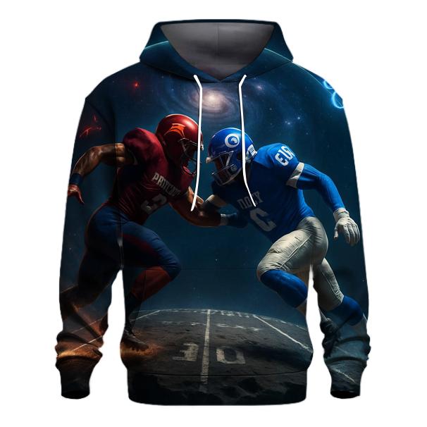 Asteroid Gridiron Clash Braves Versus Cubs lightweight hoodies