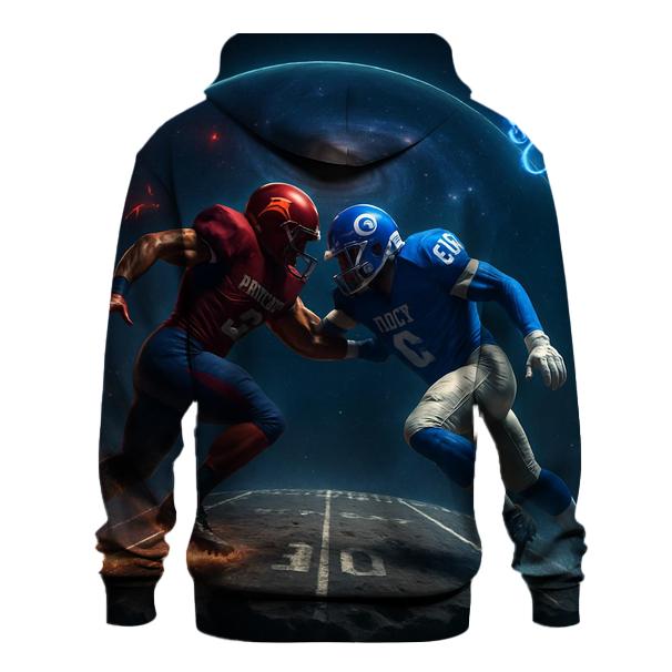 Asteroid Gridiron Clash Braves Versus Cubs lightweight hoodies