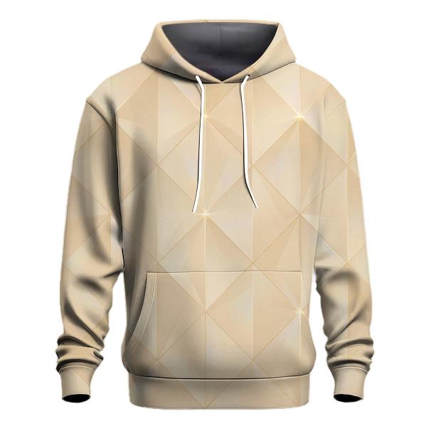 Champagne Prism Lattice printed hoodies
