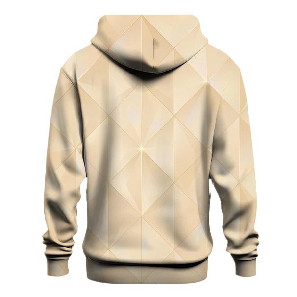 Champagne Prism Lattice printed hoodies
