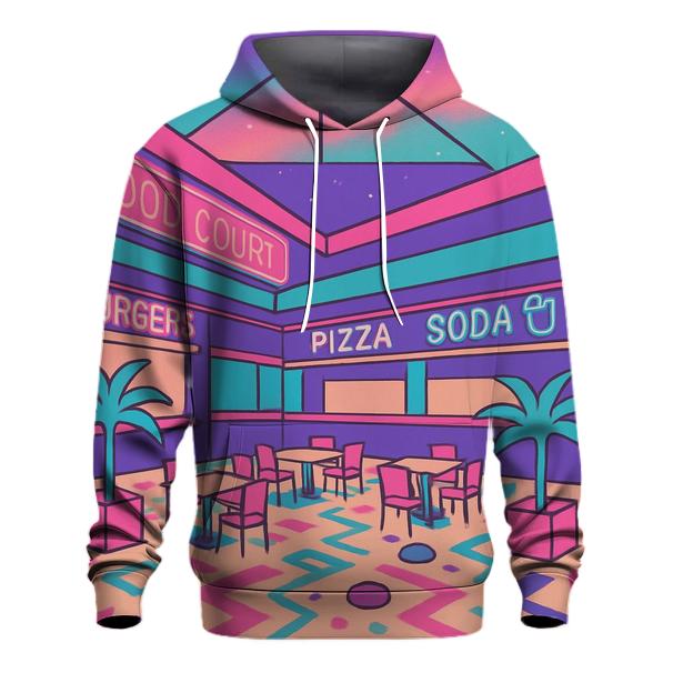 Miami Mall Food Court Nebula lightweight hoodies