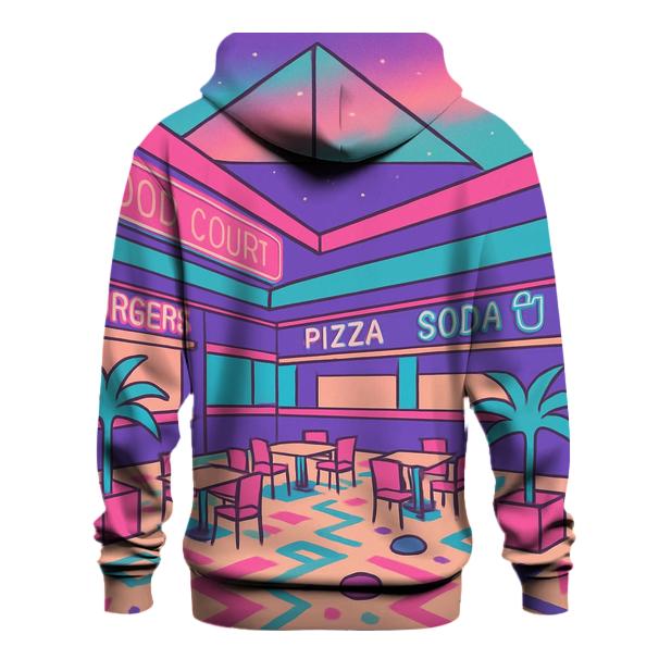 Miami Mall Food Court Nebula lightweight hoodies
