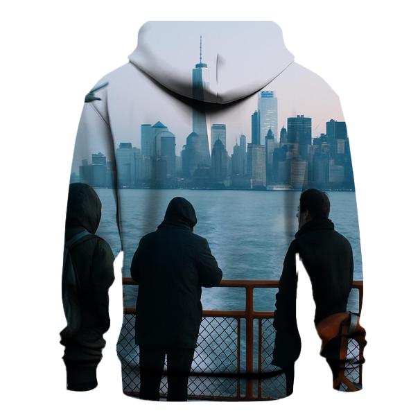 First Ferry Light Over Lower Manhattan hoodie trends