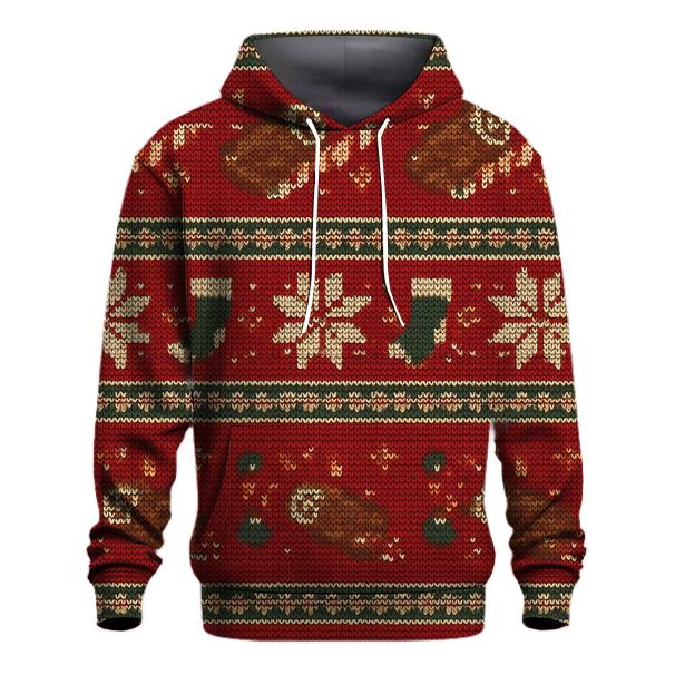 Jolly Yule Log Rocket Row Design graphic hoodies