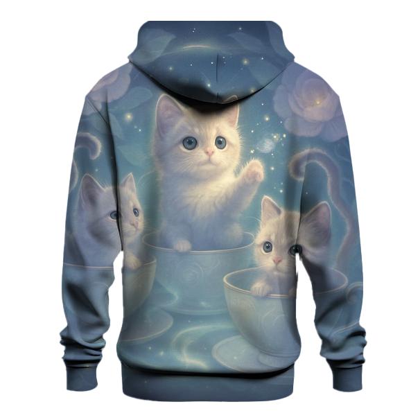 Moonlit Teacup Kitten Carousel hoodies fashion