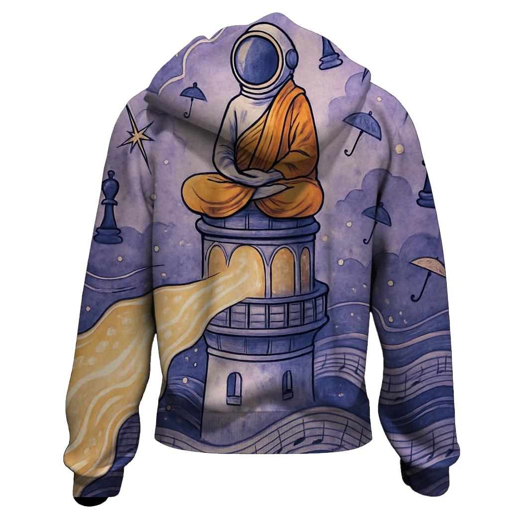 Lighthouse Of Liquid Starlight premium hoodies