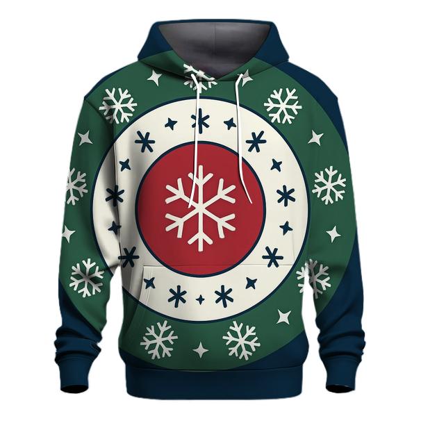 Snowflake Orbit Ornament Rings custom hoodies
