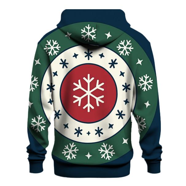 Snowflake Orbit Ornament Rings custom hoodies