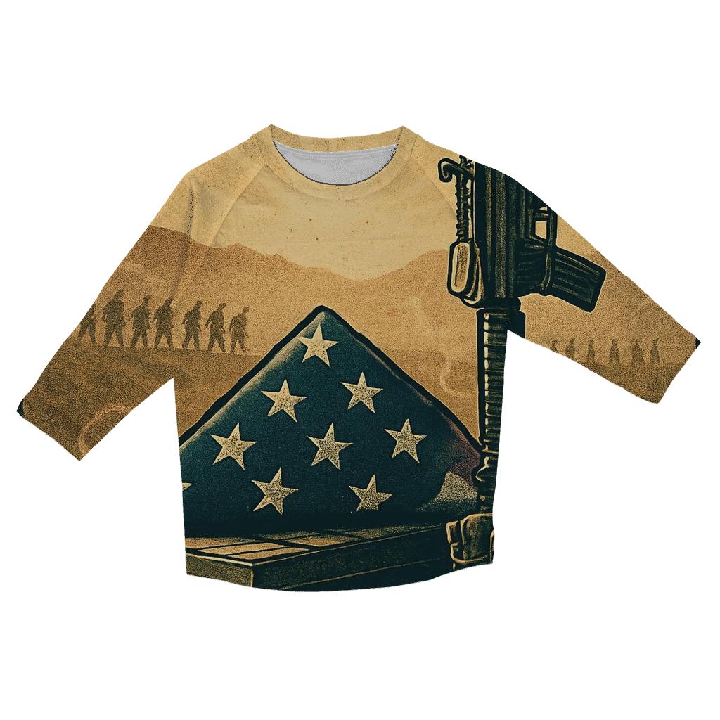 Desert Vigil Of The Folded Stars fashion 3/4 sleeve shirts