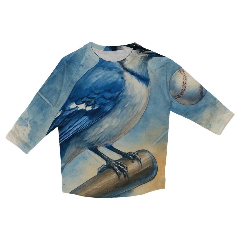 Bat Grip Reverie With Blue Jays Flight personalized 3/4 sleeve tees