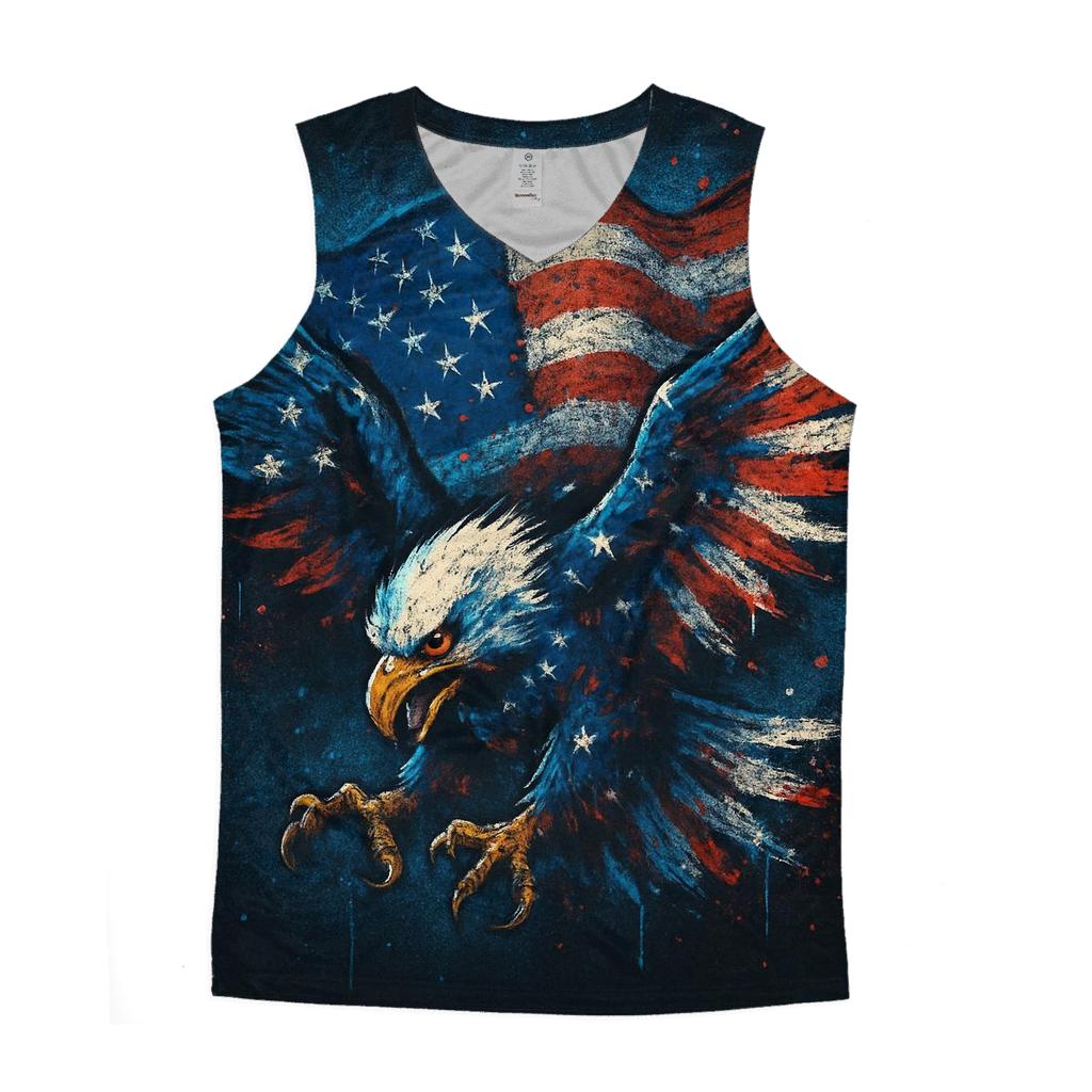 Liberty Lightning Crest designer workout tanks