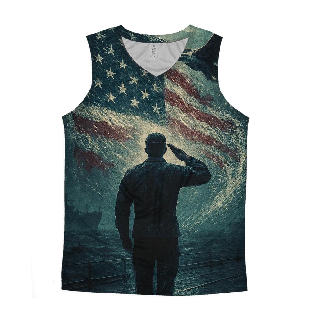 Liberty Afloat Honor Wake casual summer tank tops