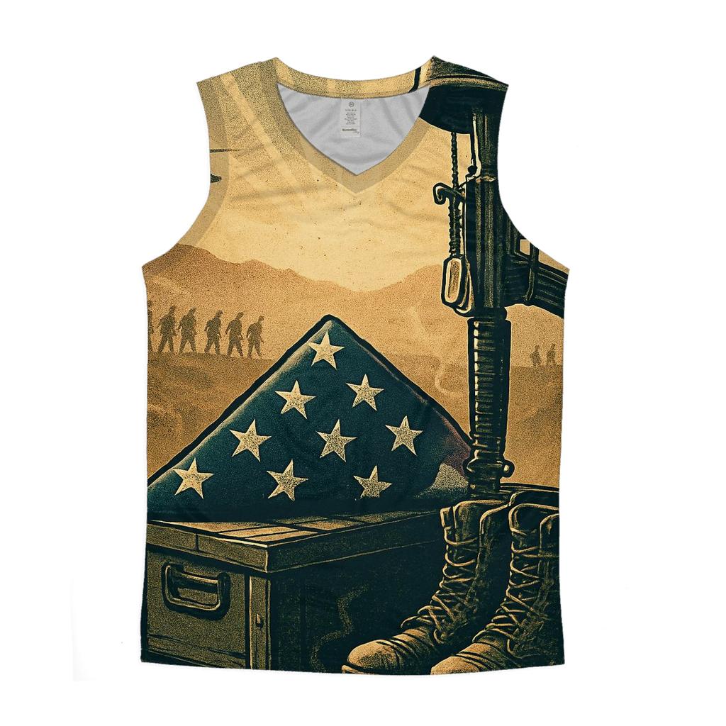 Desert Vigil Of The Folded Stars custom tank tops