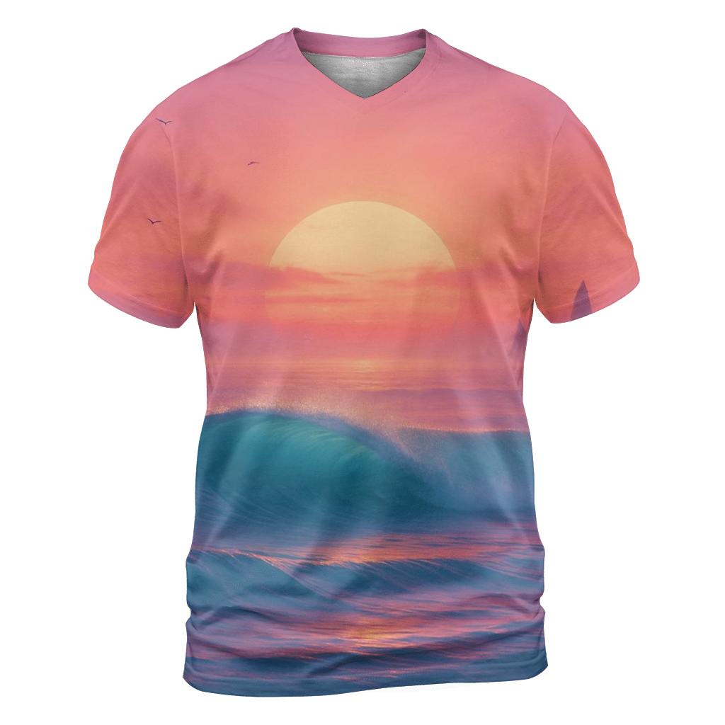Eclipse Surf At The Coral Horizon unique graphic print tees