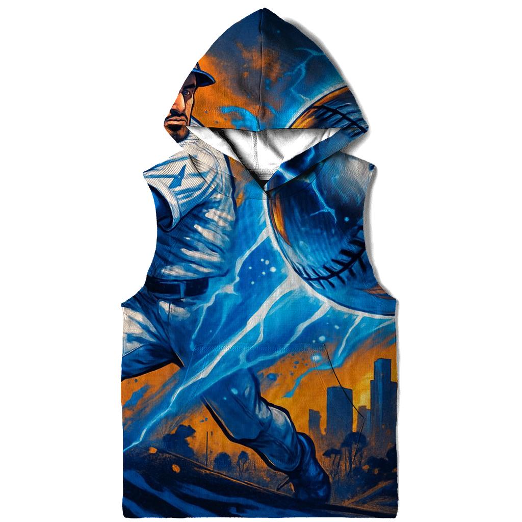 Chrome Fastball Over Sunset Boulevard lightweight hoodies