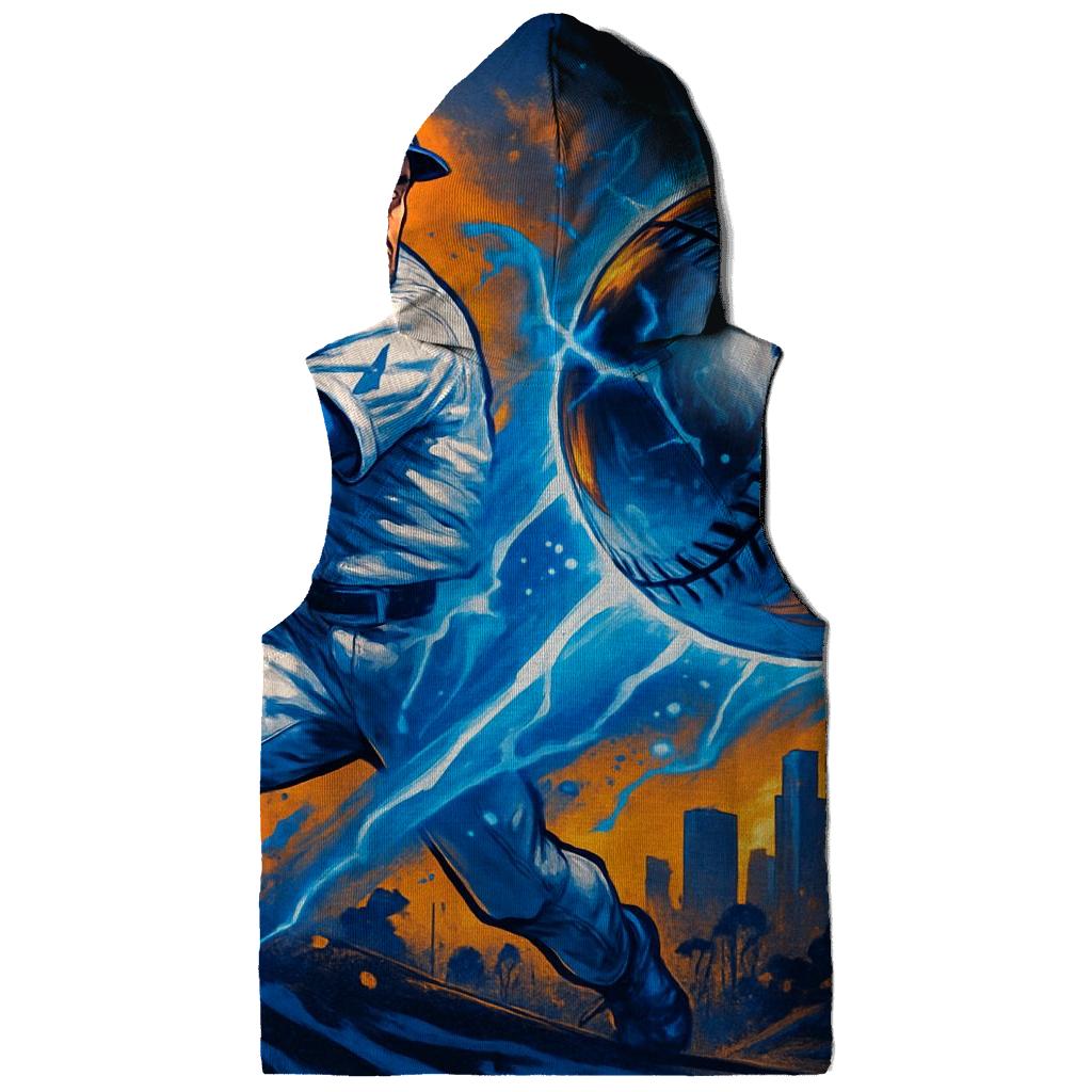 Chrome Fastball Over Sunset Boulevard lightweight hoodies