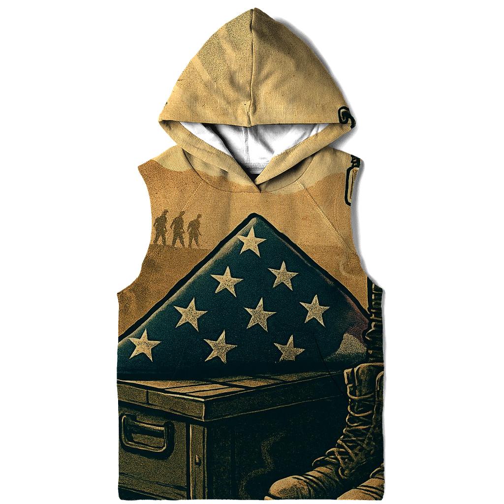 Desert Vigil Of The Folded Stars zip-up hoodies
