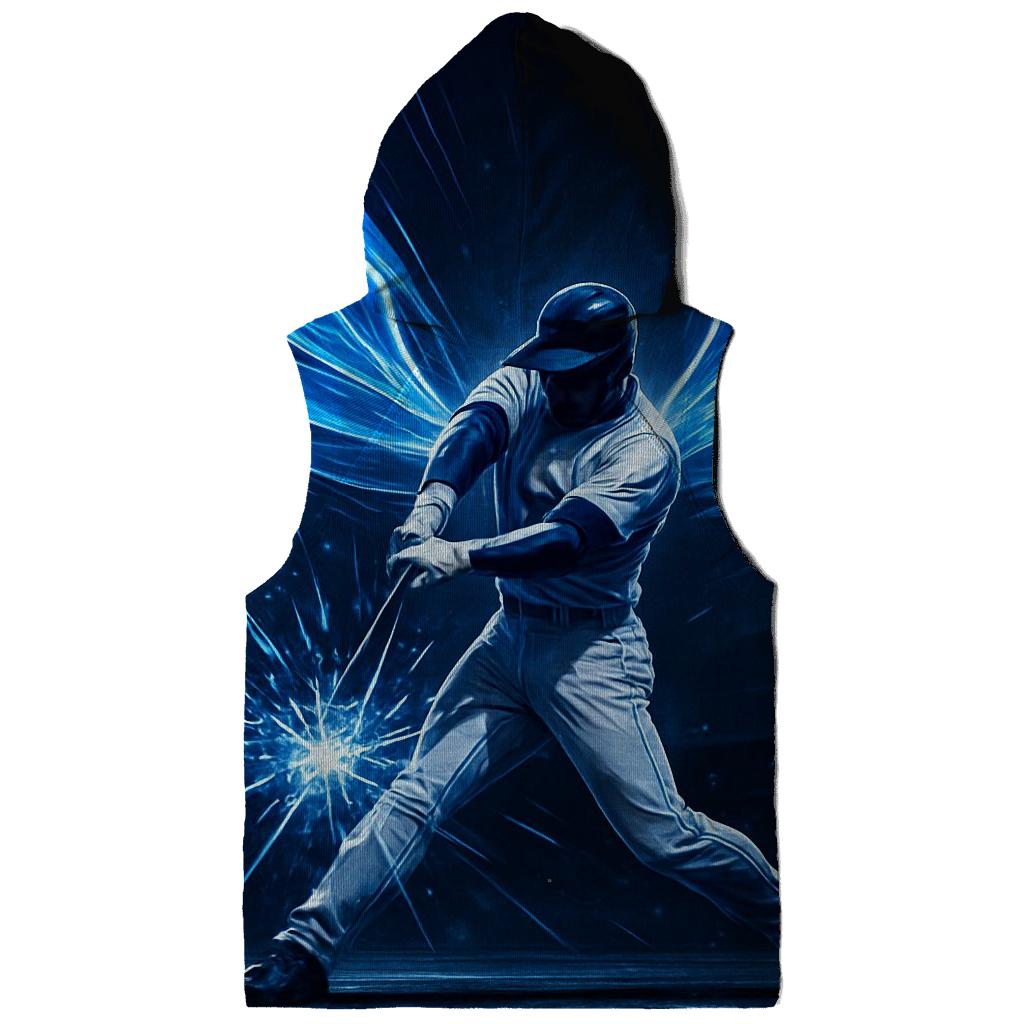 Midnight Stadium Wingburst Swing embroidered hoodies