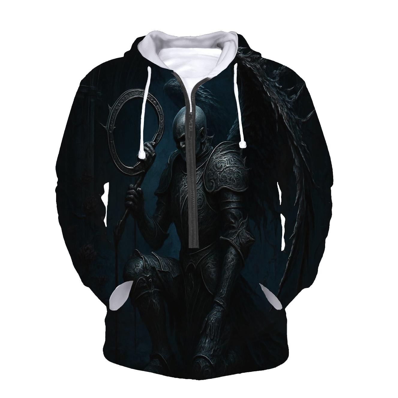 Sepulcher Seraph Of The Broken Halo zip-up hoodies