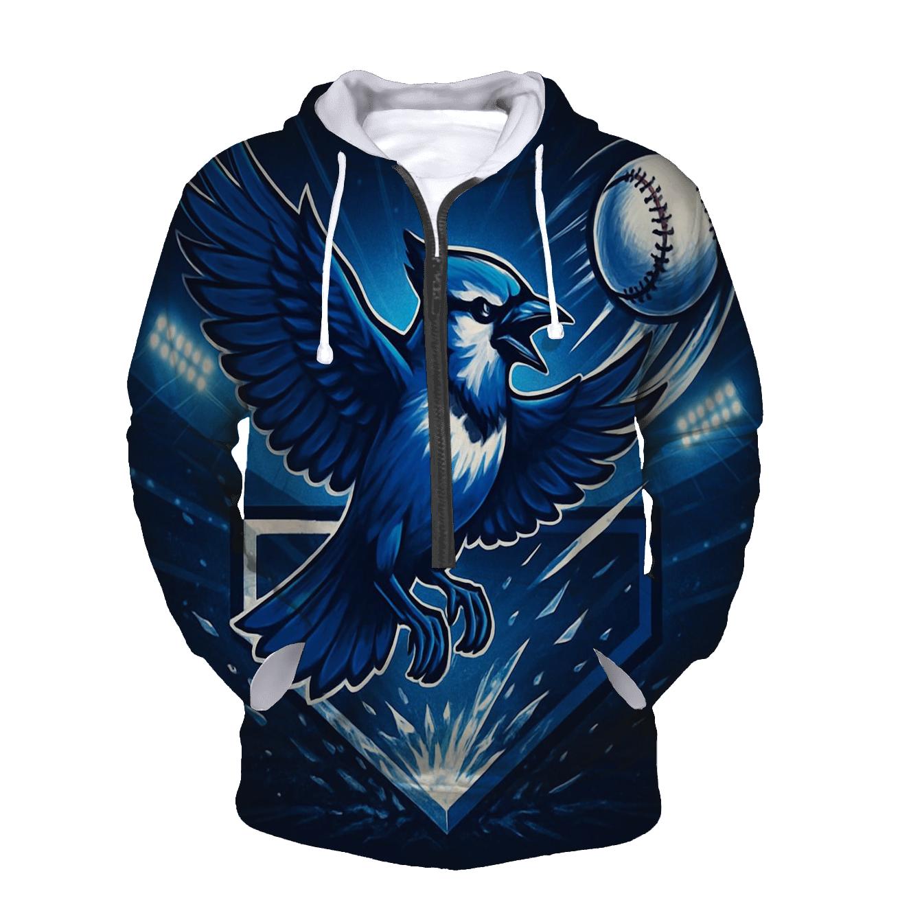 Midnight Wingburst Blue Jays Diamond designer hoodies