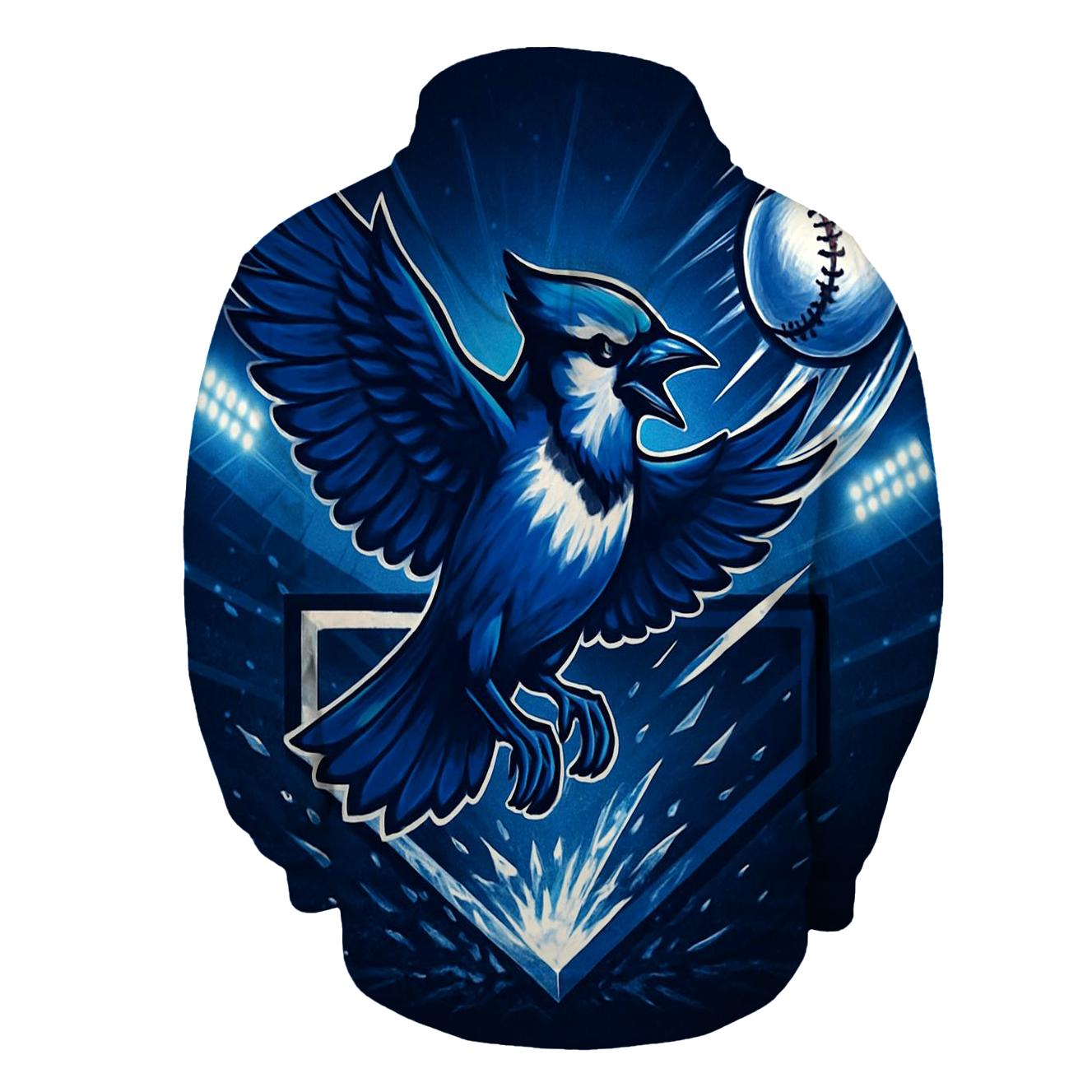 Midnight Wingburst Blue Jays Diamond designer hoodies