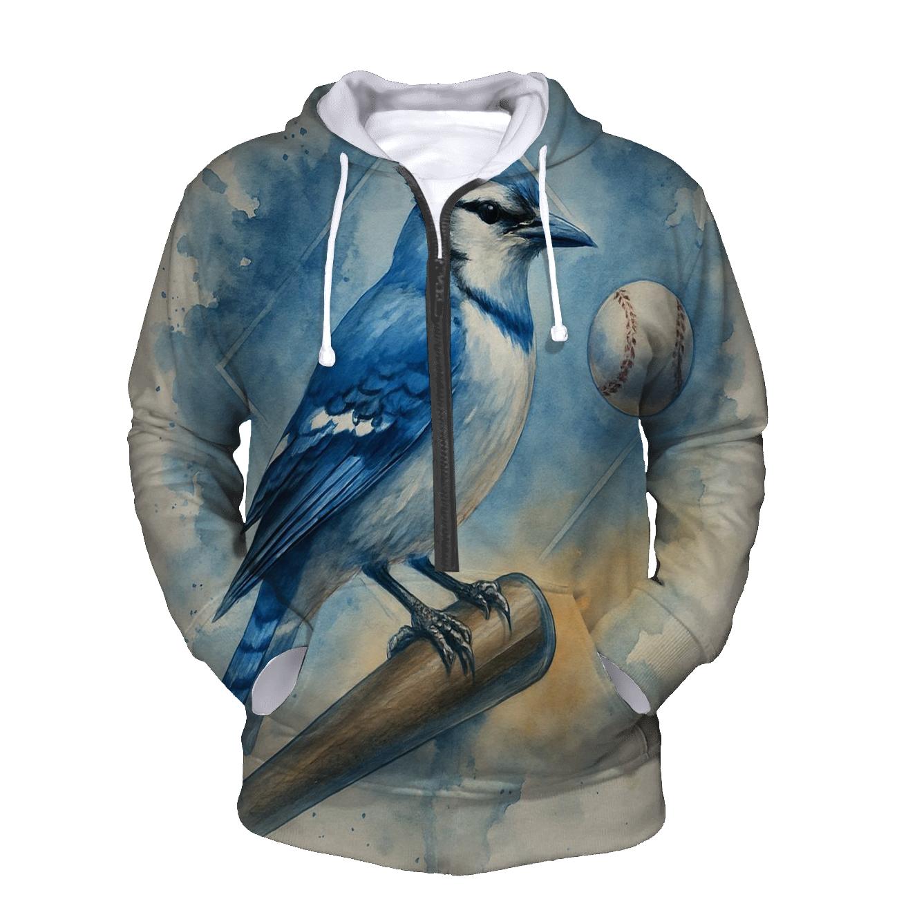 Bat Grip Reverie With Blue Jays Flight hoodie designs