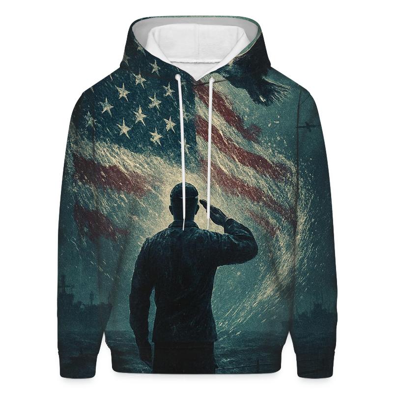 Liberty Afloat Honor Wake premium hoodies