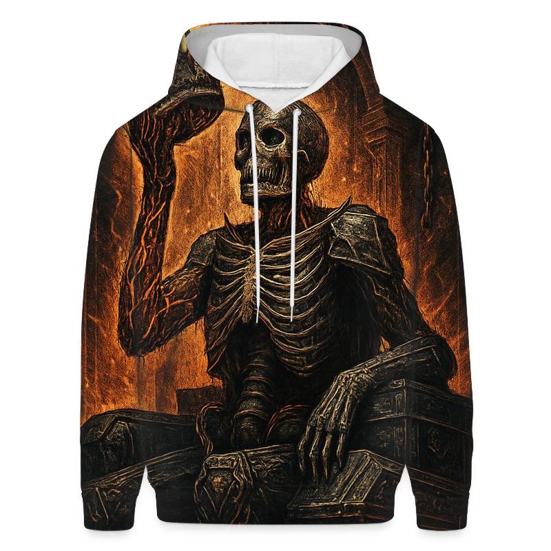 The Crowned Furnace Warden lightweight hoodies