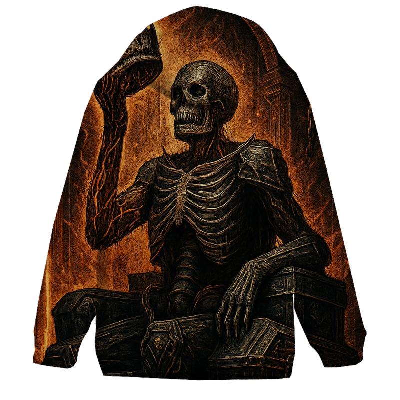 The Crowned Furnace Warden lightweight hoodies