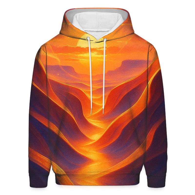 Lavender Dune Cathedral At Sundown graphic hoodies