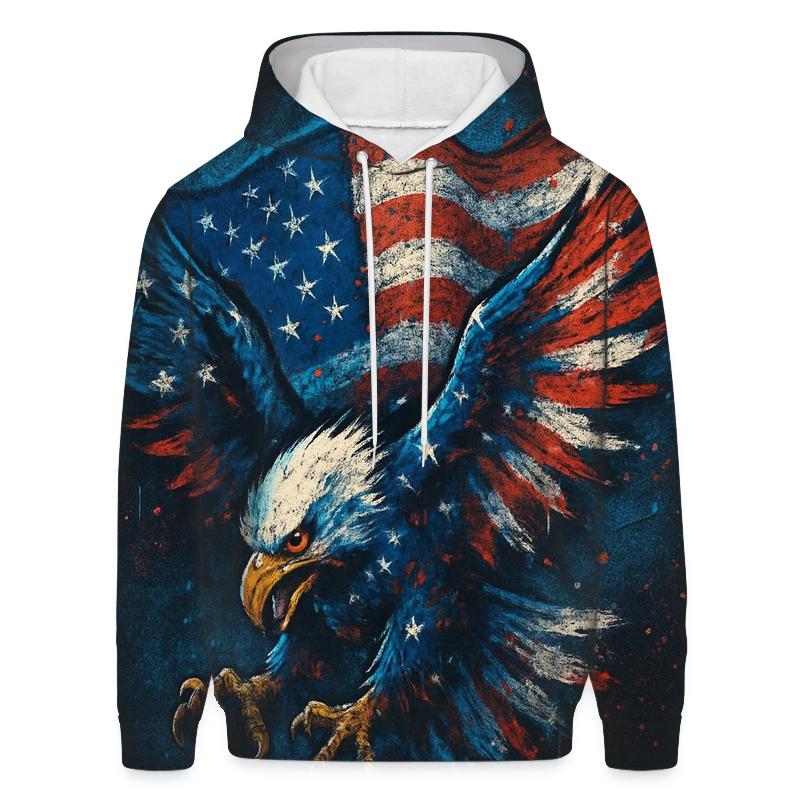Liberty Lightning Crest premium hoodies