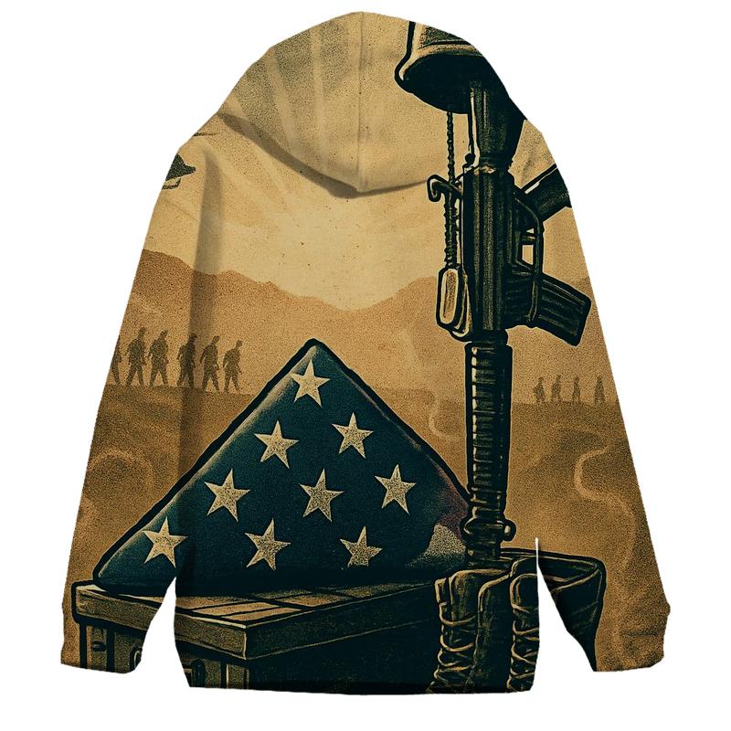 Desert Vigil Of The Folded Stars printed hoodies