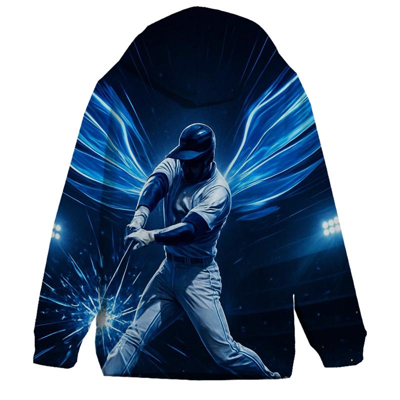 Midnight Stadium Wingburst Swing graphic hoodies
