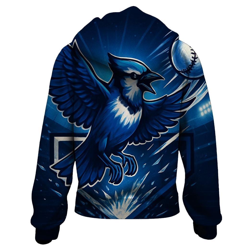 Midnight Wingburst Blue Jays Diamond designer hoodies