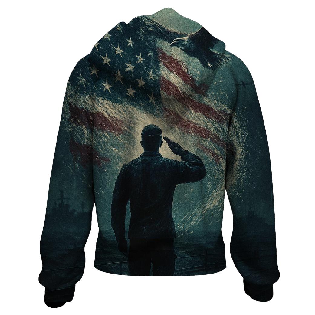 Liberty Afloat Honor Wake hoodie styles