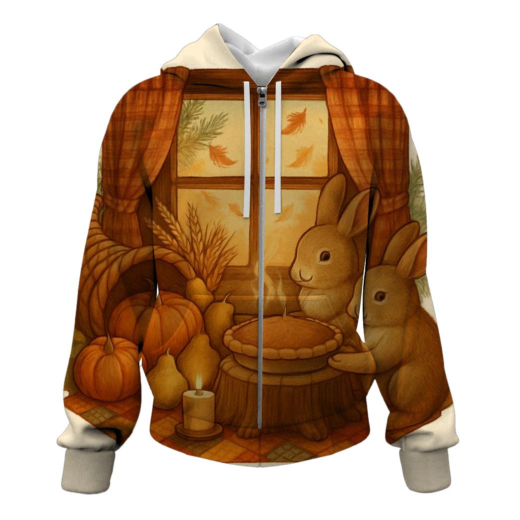 Candlelit Cornucopia Cottage custom hoodies