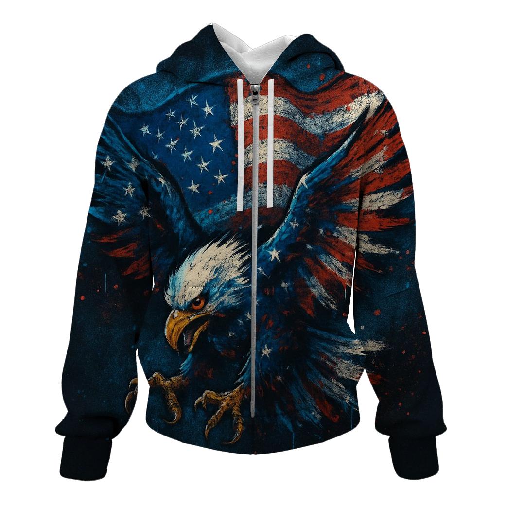 Liberty Lightning Crest lightweight hoodies