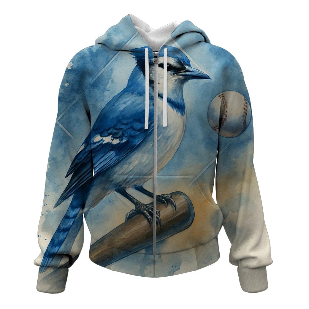 Bat Grip Reverie With Blue Jays Flight hoodies fashion