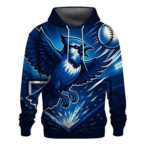 Midnight Wingburst Blue Jays Diamond premium hoodies