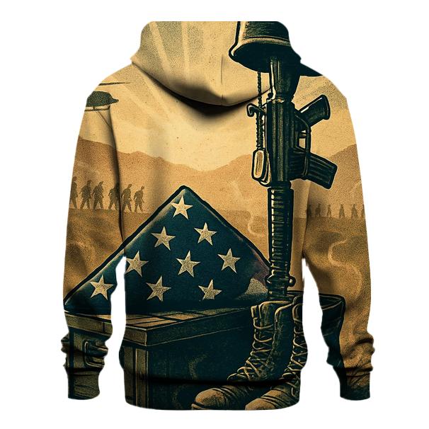 Desert Vigil Of The Folded Stars embroidered hoodies