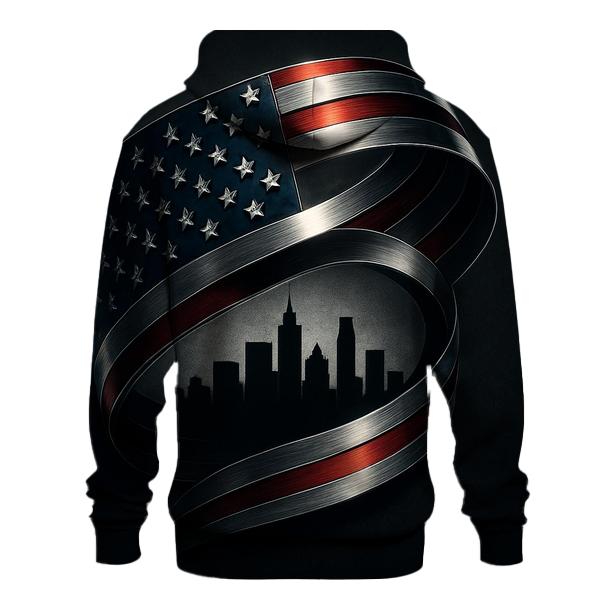 Steelwave Union Banner printed hoodies