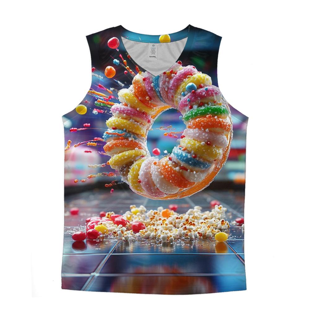 Glazed Arcade Snack Storm designer workout tanks