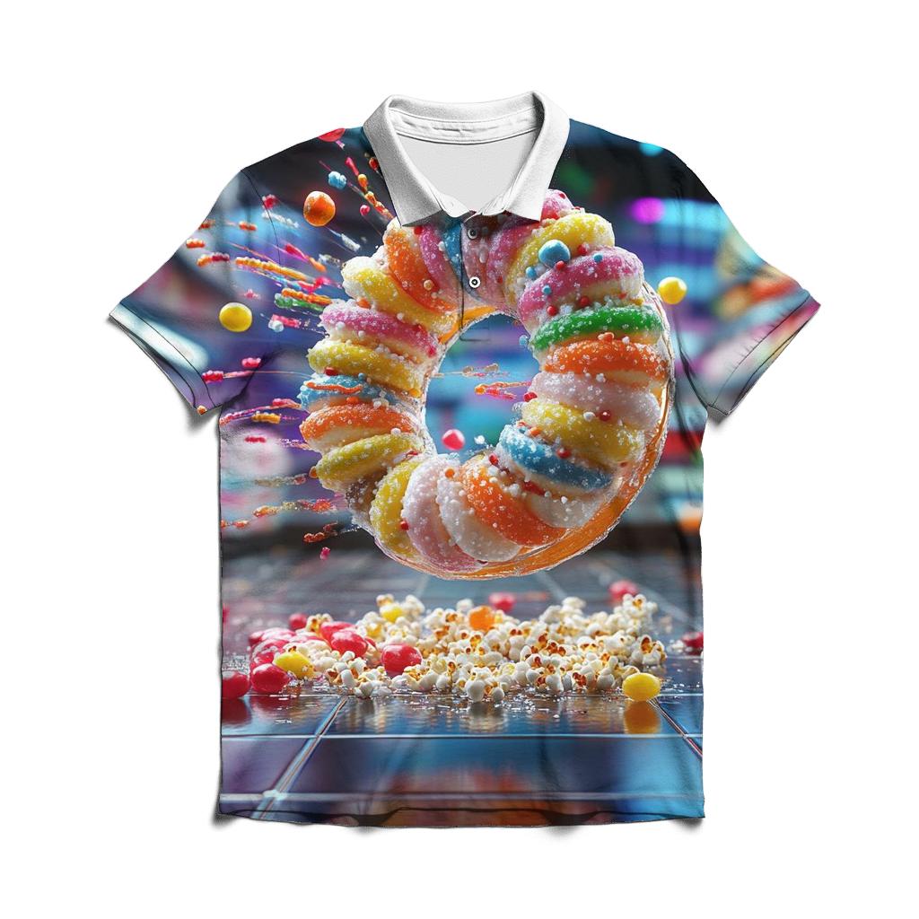 Glazed Arcade Snack Storm classic pique polos
