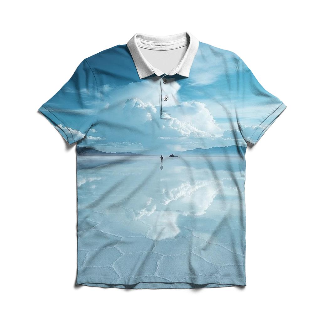 Salar De Uyuni - Uyuni casual sports polo shirts