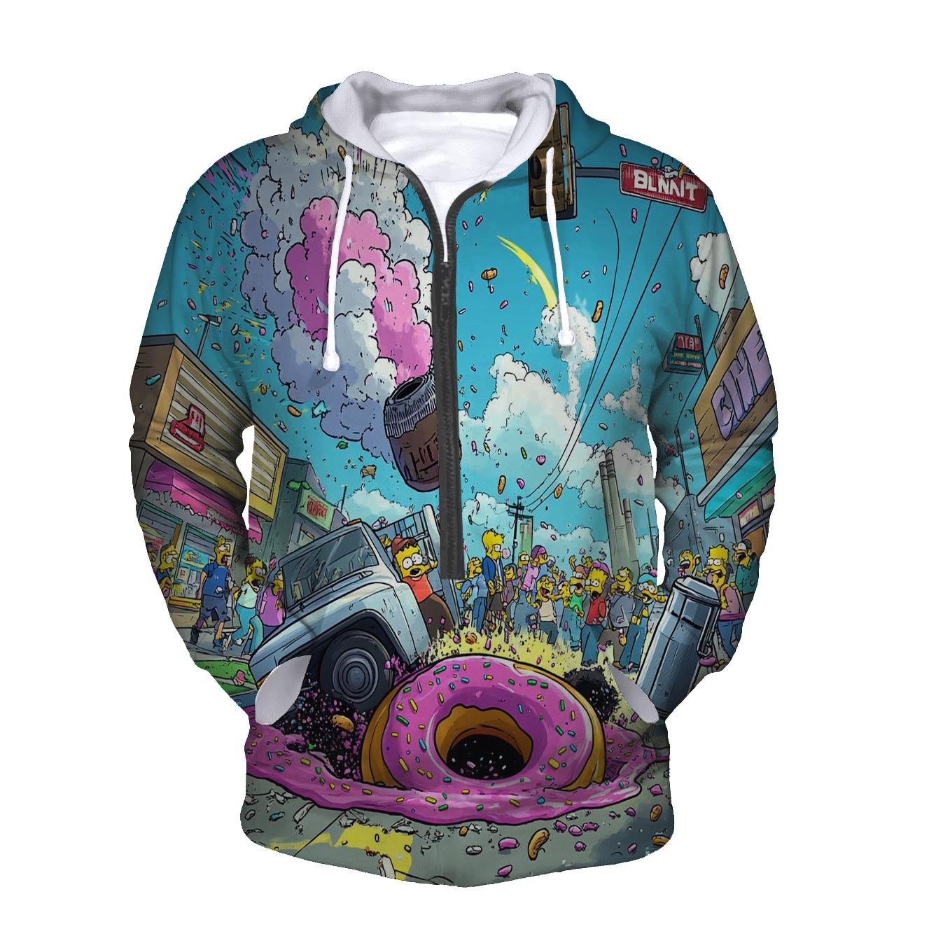 Springfield Sinkhole Street Carnival designer hoodies