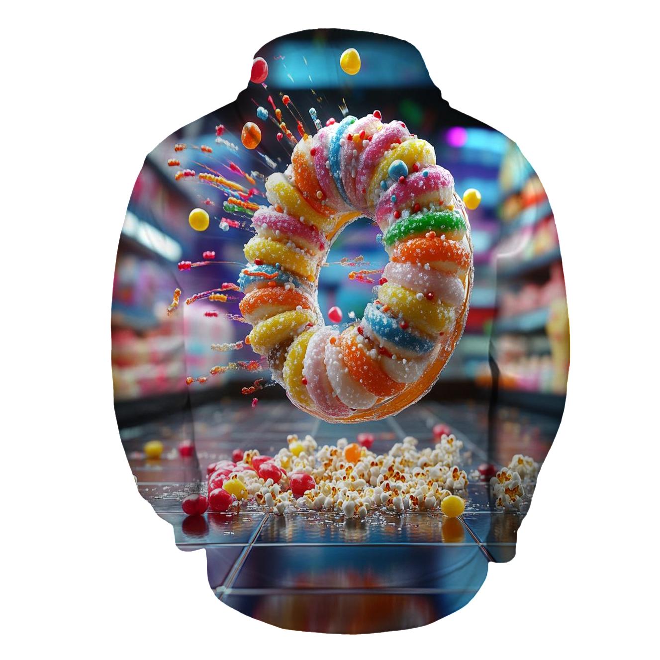 Glazed Arcade Snack Storm hoodie styles